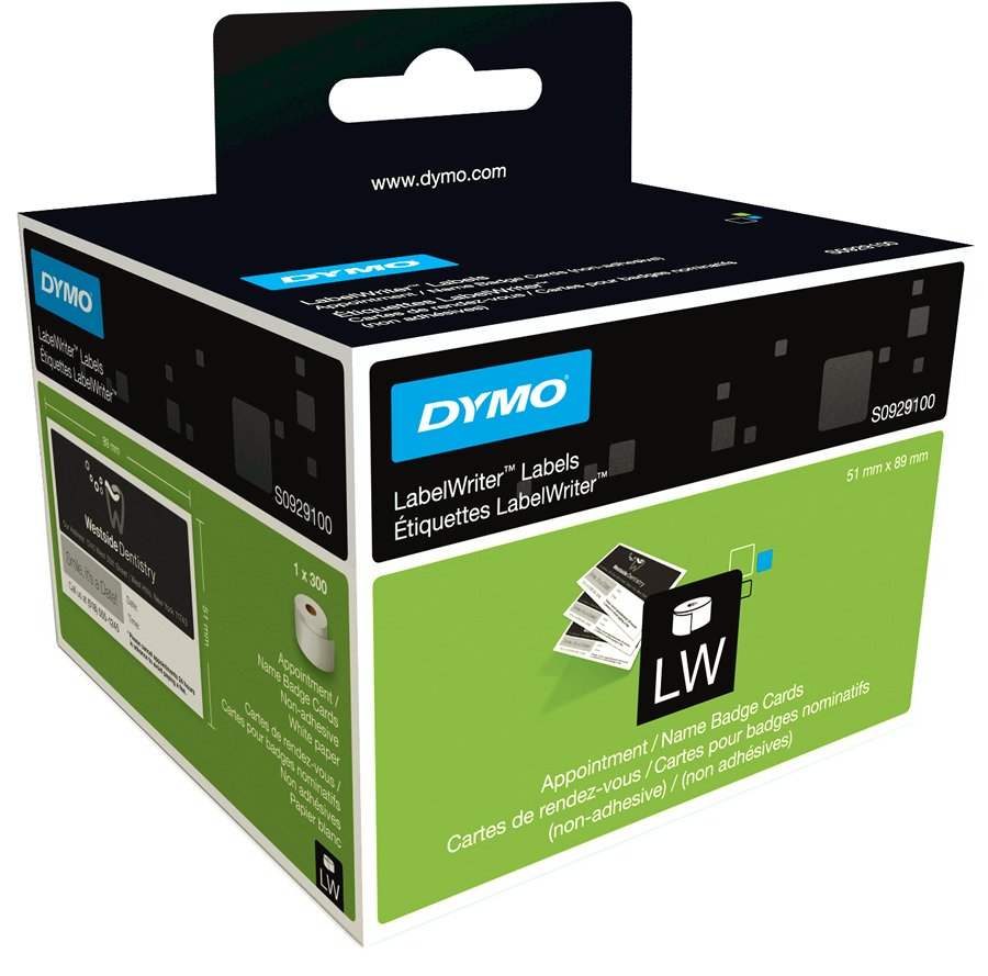 Dymo Appointment Cards