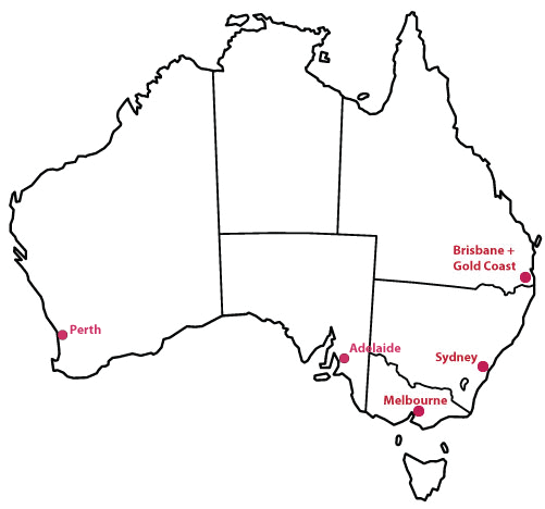 Shipping Locations from Labels.com.au